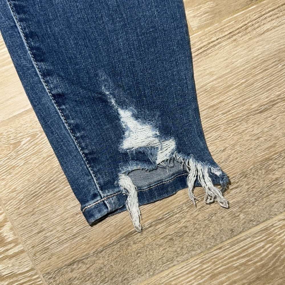 Frame Ali High Rise Cigarette in Madera Rips Size 26 - Picture 6 of 11